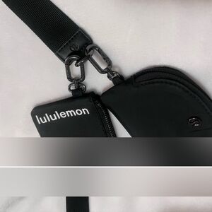 lululemon dual pouch Keychain